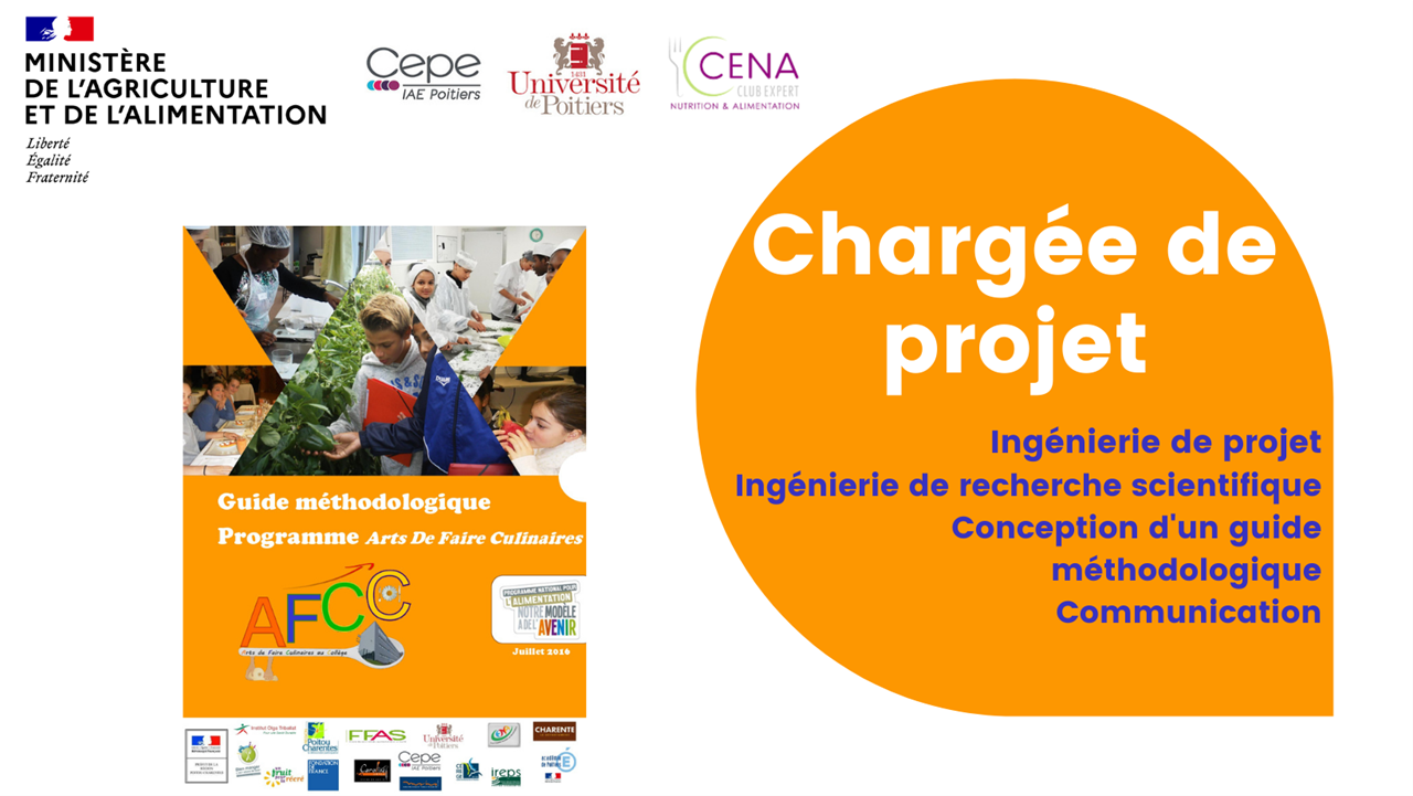 Conception Guide méthodologique - projet alimentaire